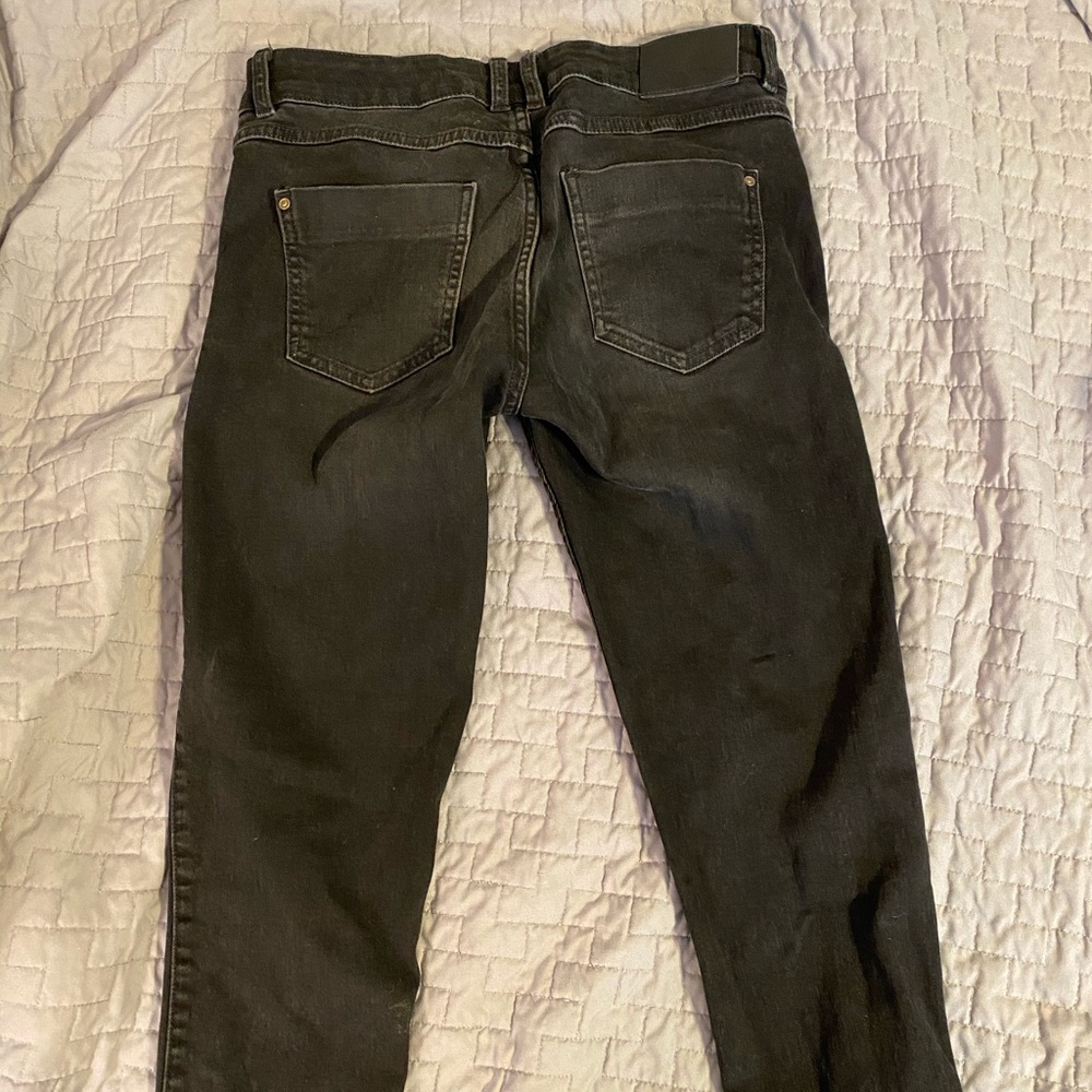 Zara Basic Black Jeans